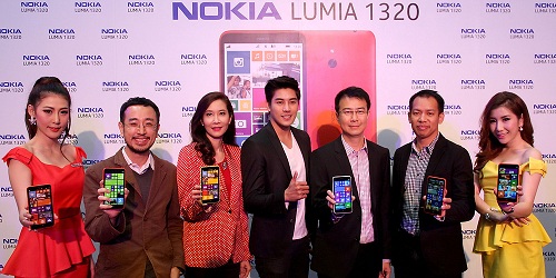 โนเกีย ส่ง Nokia Lumia 1320 ลุยตลาดสมาร์ทแฟบเล็ต