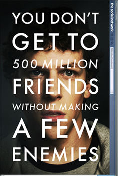 The Social Network คว้า4 รางวัลลูกโลกทองคำ