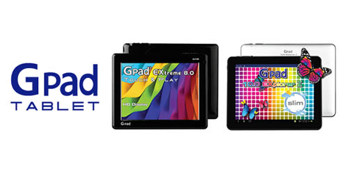 Gnet หวังครองตลาดแท็ปเล็ตเพื่อการศึกษาในโรงเรียน เปิดตัว G-pad ใหม่ 2 รุ่น