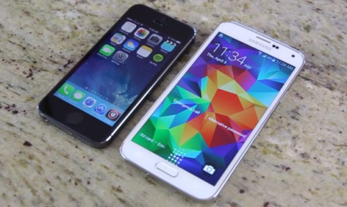 Samsung Galaxy S5 ทำยอดขายเปิดตัวแซงทะลุ iPhone S5 ขาดตัว