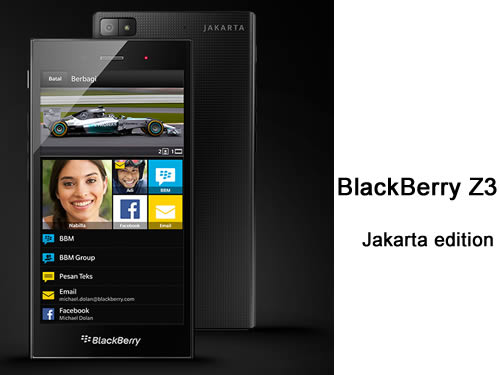 เปิด Pre-Sale ในอินโดนีเซียแล้ว กับ BlackBerry Z3 ราคาเริ่มต้นที่ 6,100 บาท