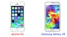 เปรียบเทียบ iPhone 5S กับ Samsung Galaxy S5