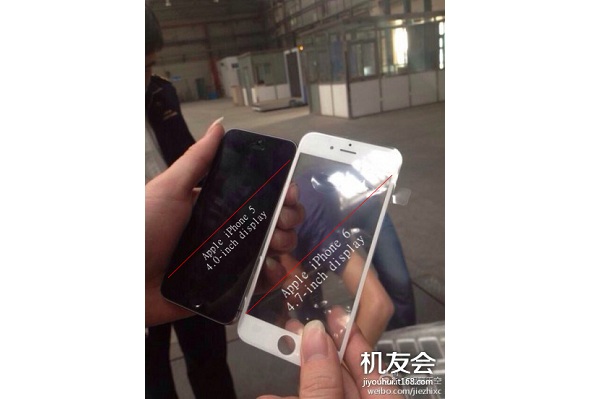 เผยภาพชิ้นส่วนปริศนา หน้าจอใหญ่กว่า iPhone 5