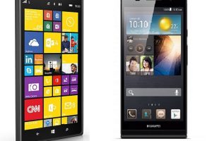 เปรียบเทียบ Nokia Lumia 1520 กับ Huawei Ascend P6