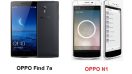 เปรียบเทียบ OPPO Find 7a กับ OPPO N1