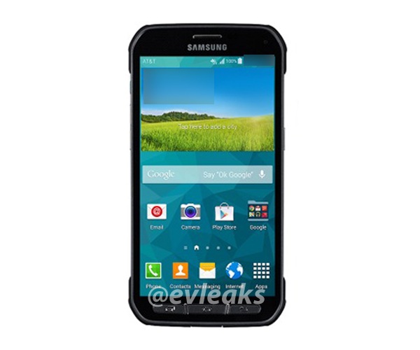 หลุดเพิ่มเติม Samsung Galaxy S5 Active บอดี้โลหะเคลือบยาง