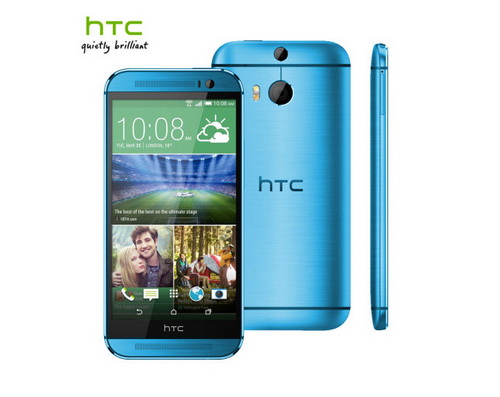 HTC One M8 Aqua Blue เปิดตัวเเล้วที่อังกฤษ