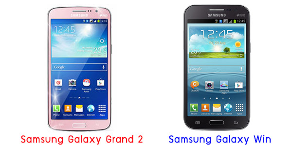 เปรียบเทียบ Samsung Galaxy Grand 2 กับ Samsung Galaxy Win