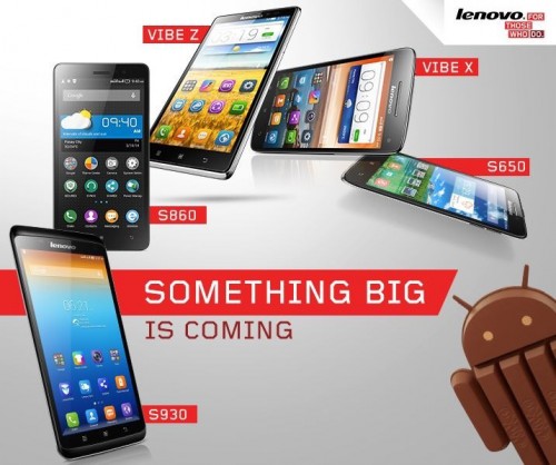 Lenovo เตรียมอัพเดท สมาร์ทโฟนทั้งหมด ให้เป็นแบบ Kitkat แล้ว