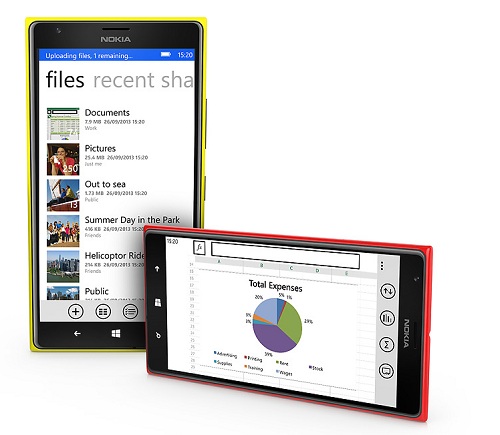 แอพ Microsoft Office จัดการเอกสารได้ บน Nokia Lumia 1520