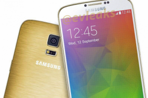 @evleaks ออกมาเเฉ Samsung Galaxy F มีฝาหลังสีทอง