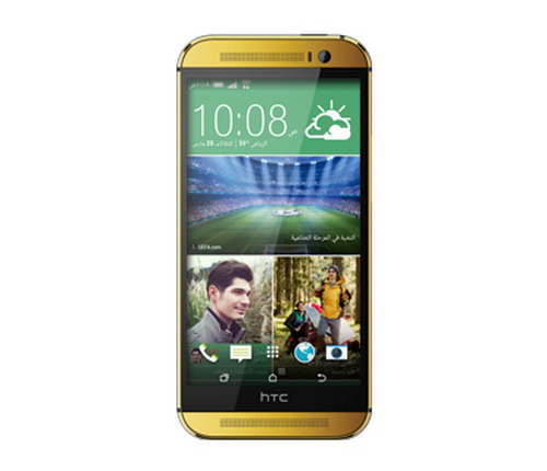 วางจำหน่ายเเล้ว HTC One M8 สีทอง Precious Gold เฉพาะ