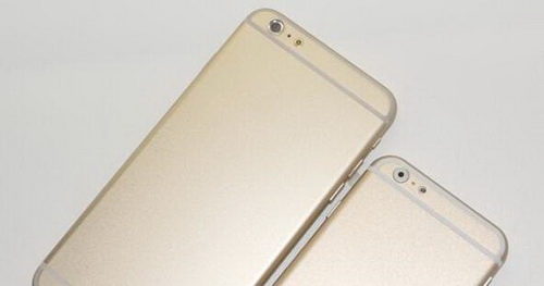 เผยภาพ iPhone 6 สีทอง ขนาด 4.7 นิ้ว และ 5.5 นิ้ว