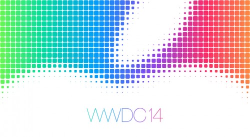 งาน WWDC 2014 Apple เริ่มขึ้นป้ายทำสถานที่แล้ว