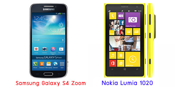 เปรียบเทียบ Samsung Galaxy S4 Zoom กับ Nokia Lumia 1020