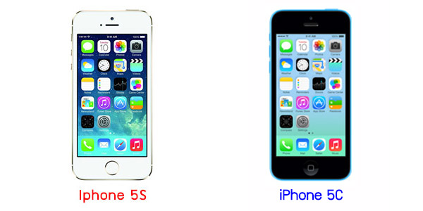 เปรียบเทียบ iPhone 5S กับ iPhone 5C