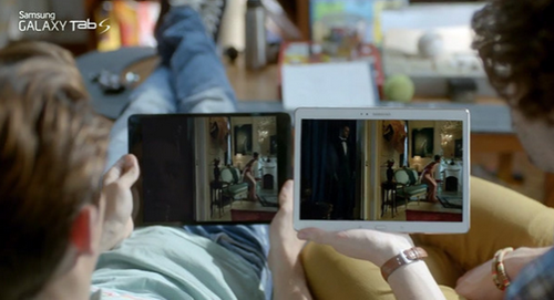 โฆษณาโชว์ความสามารถ Samsung GALAXY Tab S