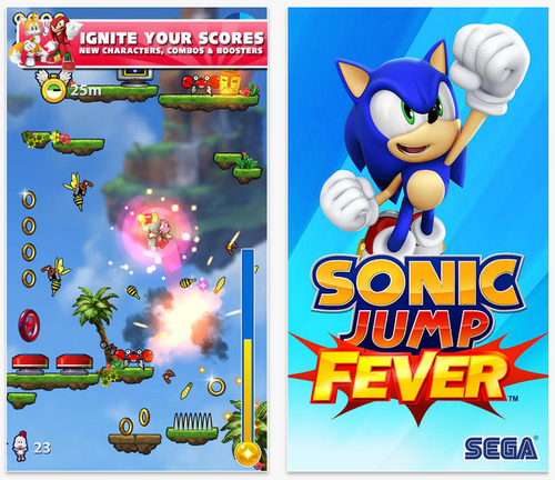 Sonic Jump Fever เวอร์ชั่นใหม่จากค่าย Sega