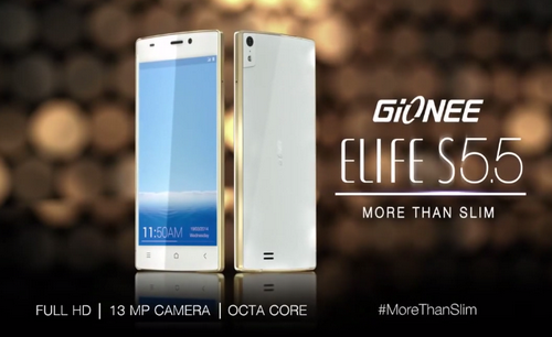 Gionee แอบกัด Galaxy S5 เป็นแค่พลาสติก