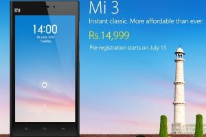 Xiaomi Mi3 เตรียมเปิดตัวที่อินเดีย