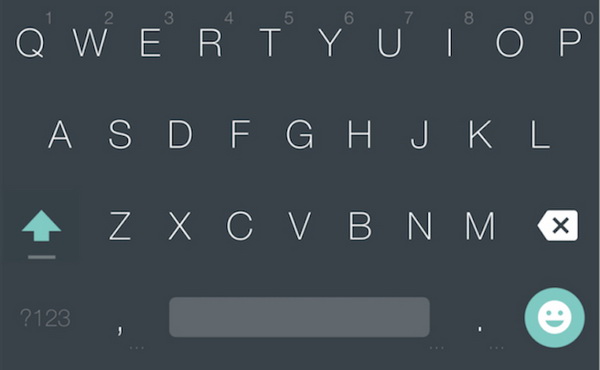 บายจ้า Android L Keyboard บน Play Store