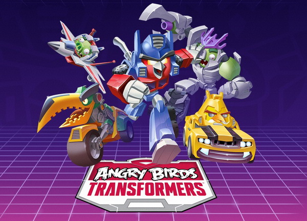 เจ้านกพิโรธแปลงร่างเป็น AutoBirds ใน Angry Birds Transformers