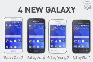 Samsung ส่งกองทัพสมาร์ทโฟน 4 รุ่นรวด