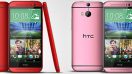 HTC One M8 เพิ่มสีแดง และ สีชมพู