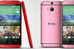 HTC One M8 เพิ่มสีแดง และ สีชมพู