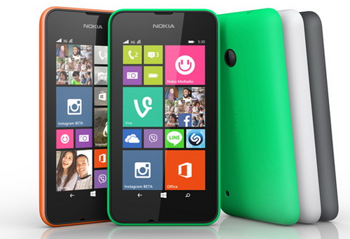 เปิดตัวสมาร์ทโฟน Nokia Lumia 530