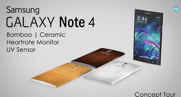 ชม Concept Design ระดับพรีเมียมของ Samsung Galaxy Note 4