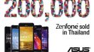 Asus ประกาศความสำเร็จมียอดขาย ZenFone ทะลุ 200,000 เครื่องทั่วประเทศเเล้ว