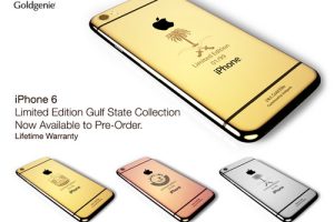 Goldgenie เปิดจอง iPhone 6 ตัวเครื่องทองคำ 99 เครื่องในโลกเท่านั้น