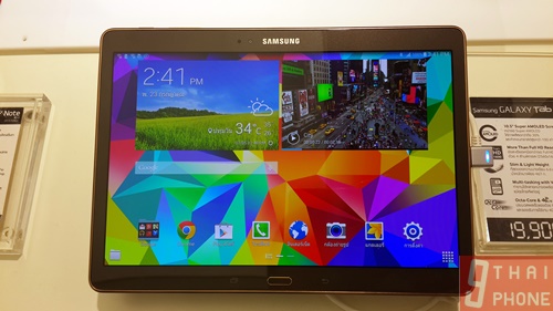 รีวิว Samsung Galaxy Tab S 10.5 จอใหญ่ สีสันสวยสดใส คมชัดเหลือเชื่อ