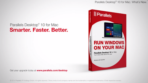 Parallels เปิดตัว Parallels Desktop 10 for MAC