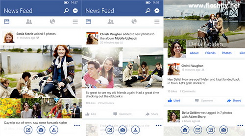 Windows Phone อัพเดทลักษณะ Facebook ใหม่