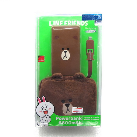 LINE PowerBank PLB6600 ความจุ 6,000 mAh