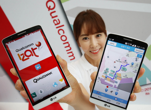 Qualcomm จับมือ LG ส่งระบบ iZat เเสดงตำเเหน่งในอาคาร