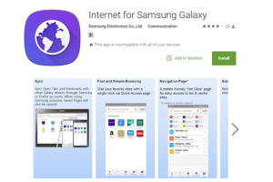 Samsung ซุ่ม!! แอบเปิดตัว Browser สำหรับ Samsung Galaxy บน Google Play