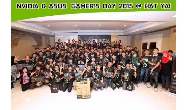 NVIDIA ร่วมกับ ASUS บุกตลาดไอทีภาคใต้ตอนล่าง จัดงาน Gamer’s Day 2015 ที่หาดใหญ่