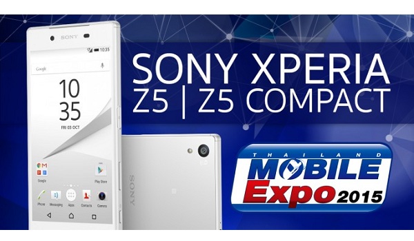 ยืนยัน!! Sony Xperia Z5 และ Sony Xperia Z5 Compact จะมาในงาน Thailand Mobile Expo 2015