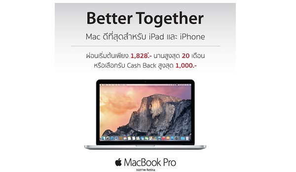 Better Together : Mac ดีที่สุดสำหรับ iPad และ iPhone