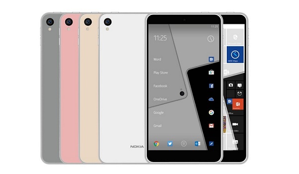 หลุด! ภาพเรนเดอร์ Nokia C1 มี 2 รุ่น รันระบบปฏิบัติการ Android และ Windows 10 Mobile