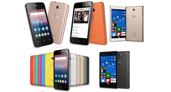 Alcatel เปิดตัวสมาร์ทโฟนและแท็บเล็ตรุ่นใหม่ในซีรีส์ Pixi ที่งาน CES 2016