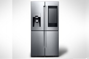 Samsung เปิดตัว Smart Fridge ตู้เย็นอัจฉริยะหน้าจอ 21.5 นิ้ว มีกล้องในตัว สามารถดูของในตู้เย็นผ่านหน้าจอและสมาร์ทโฟนได้