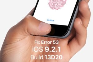 Apple ปล่อยอัพเดท iOS 9.2.1 แก้ปัญหาหลังนำเครื่องไปซ่อมนอกศูนย์แล้วเครื่องล็อค ขึ้นข้อความ Error 53