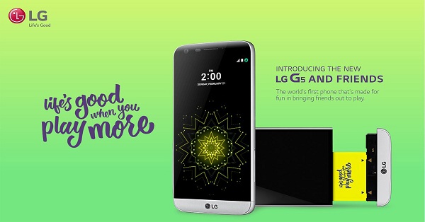 เปิดตัว LG G5 อวดดีไซน์ใหม่ล้ำสมัย ถอดแบตเตอรี่ออกได้ หน้าจอระดับ 2K สเปคเครื่องครบครัน!