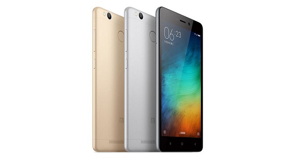 เปิดตัว Redmi 3 Pro มาพร้อม RAM 3GB แบตเตอรี่อึด 4,100mAh ราคาไม่ถึง 5,000 บาท