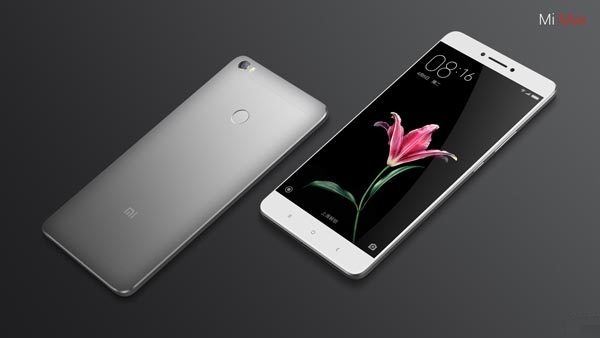 เปิดตัวแล้ว! Xiaomi Mi Max หน้าจอยักษ์ 6.4 นิ้ว บอดี้โลหะ แบตเตอรี่ 4,850mAh มีเซ็นเซอร์สแกนลายนิ้วมือ