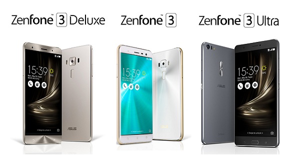 Asus ZenFone 3, ZenFone 3 Deluxe และ ZenFone 3 Ultra เตรียมวางจำหน่ายกรกฎาคมนี้